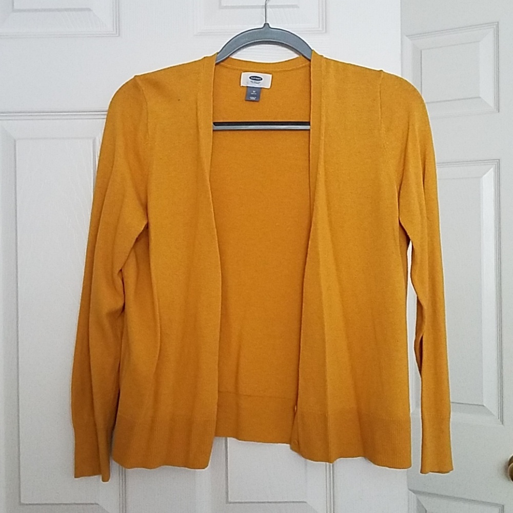 Mustard Yellow Cardigan